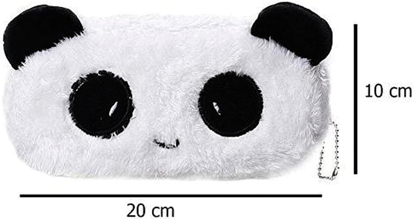 Panda Fur Pouch