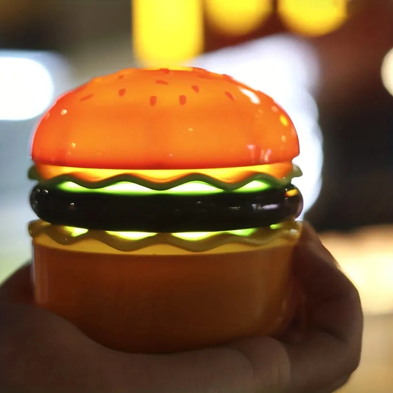 Burger LED Night Reading Lamp with Pencil Sharpener