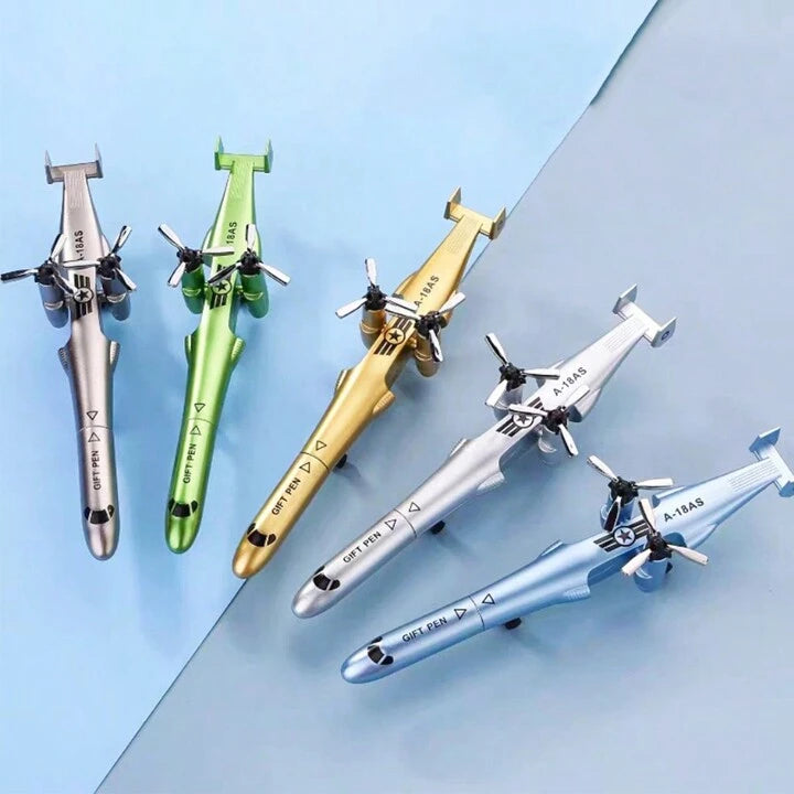 Military Helicopter Neutral Pen, Airplane/Fighter Shaped Ballpoint Pen For Boys