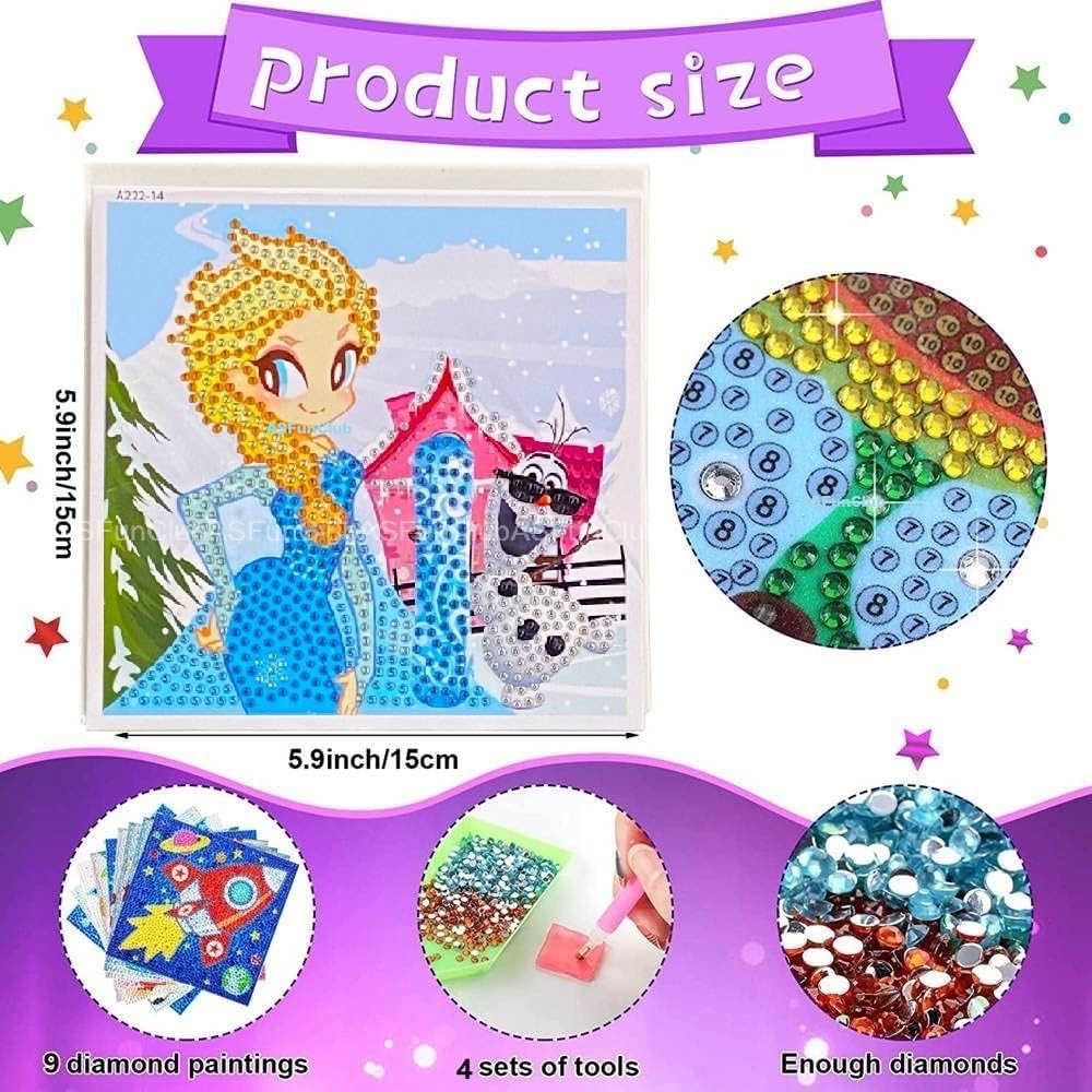 Diamond Painting Kits for Kids Frame