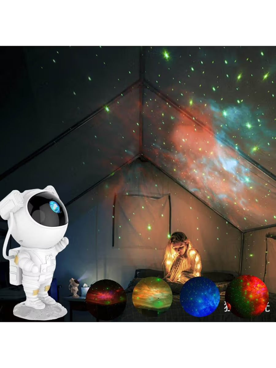 Astronaut Galaxy Light Projector Table Lamp