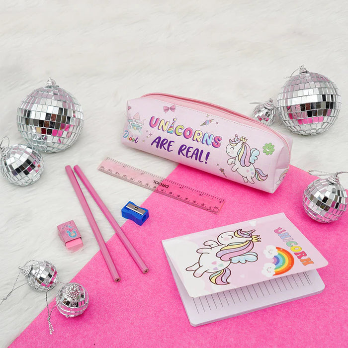 Unicorn Themes 11-in 1 Stationary Set