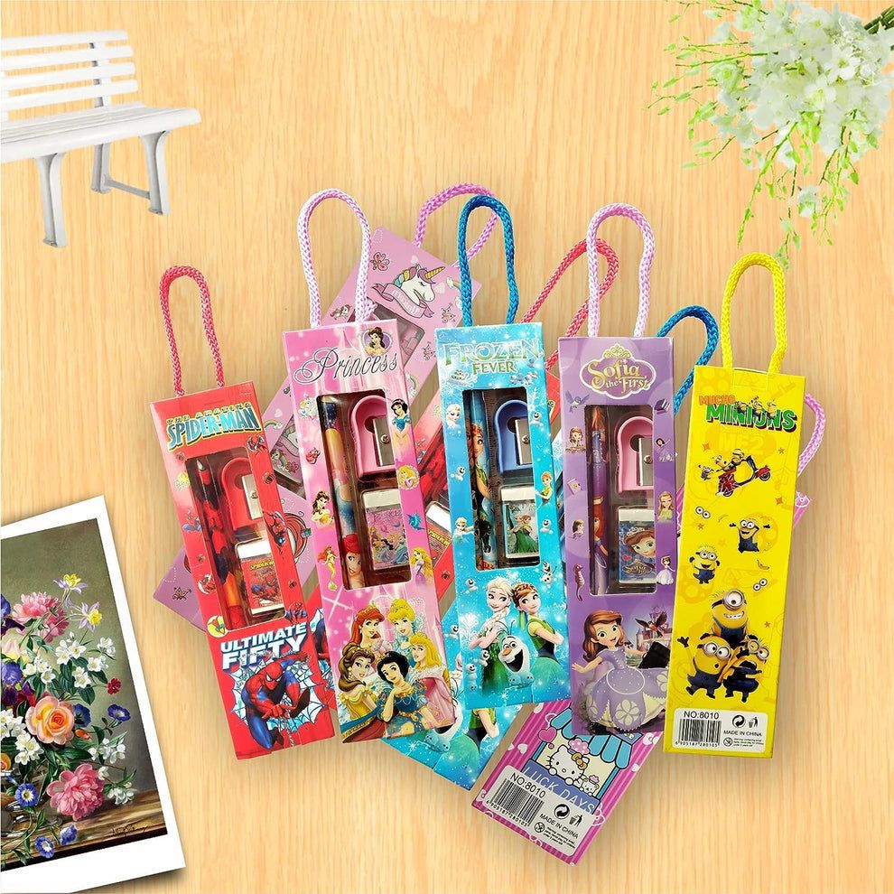 Cartoon printed Stationery Return Gifts for Kids