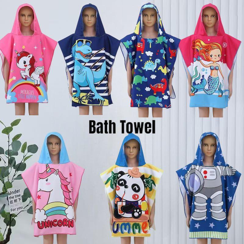 Fun and Playful - Hooded Bath Towel