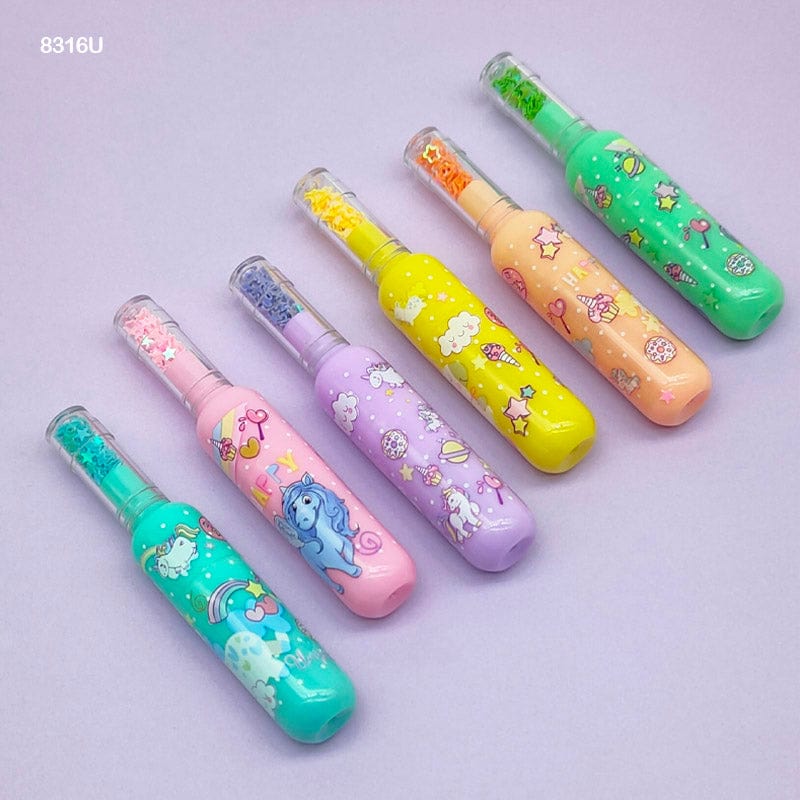 Unicorn Highlighter Bottle Shape 6Pc