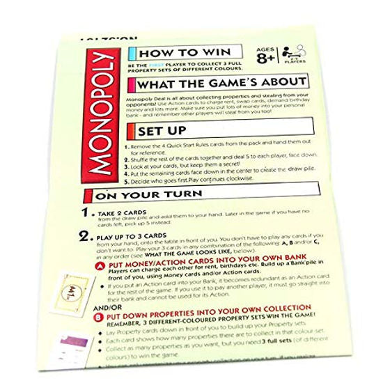 Monopoly Deal- Card Game