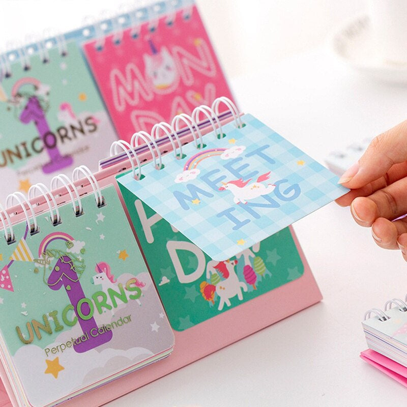 Unicorn Desk Calendar