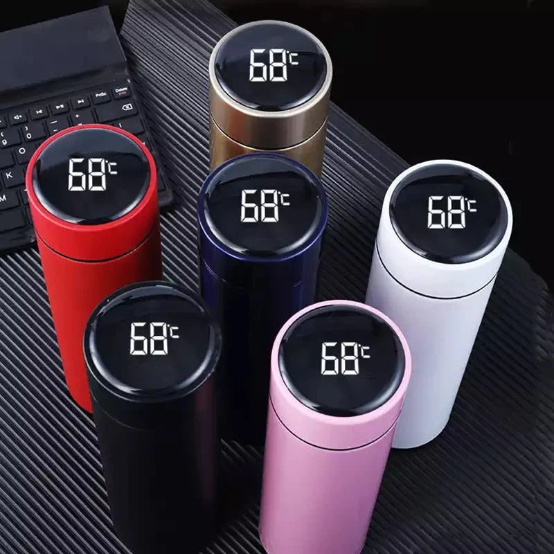LED Temperature Display Insulated Vacuum Flask