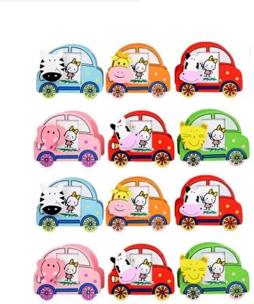 Car Wooden pen stand