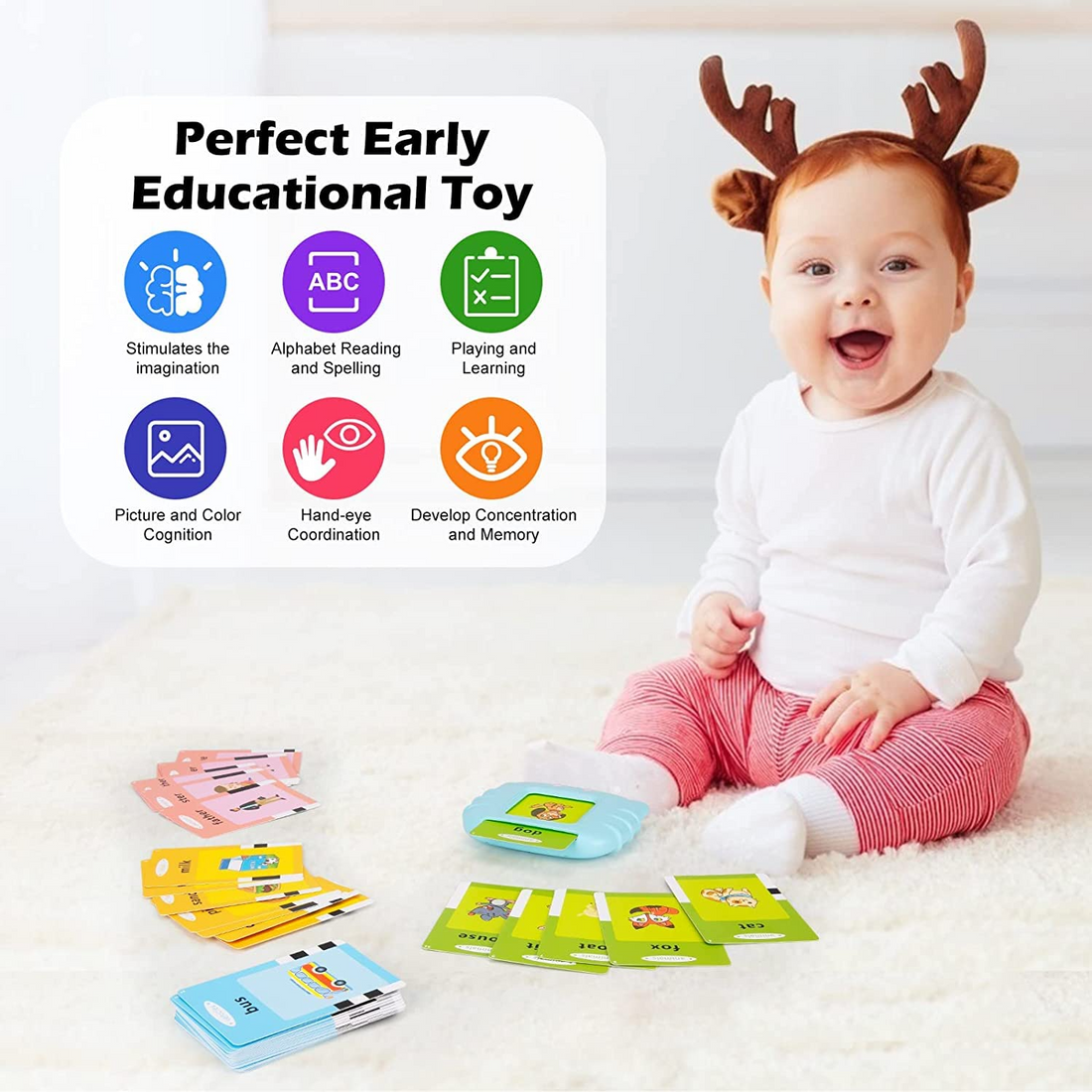 Spark Your Child’s Curiosity with Talking Flash Cards!