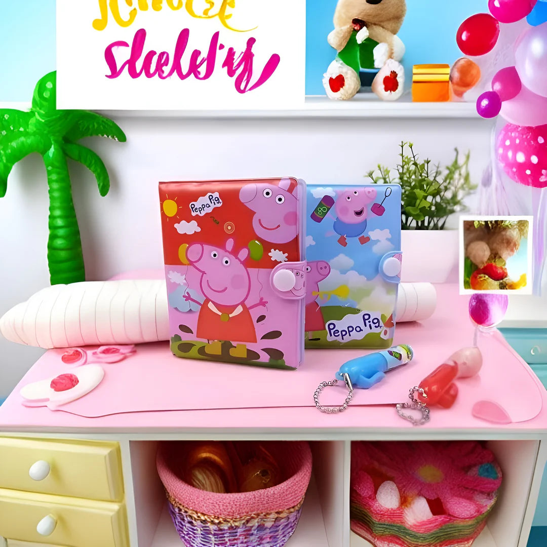 Mini Diary with Pen - Peppa Pig