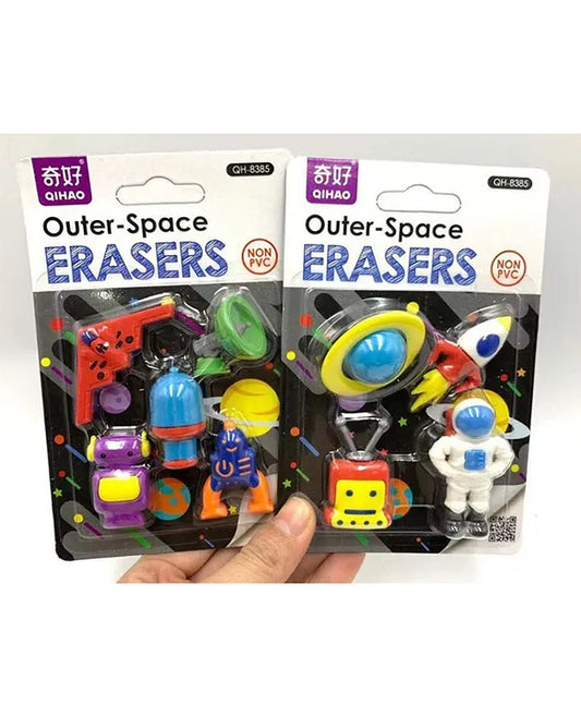 Multi Themed Eraser Set