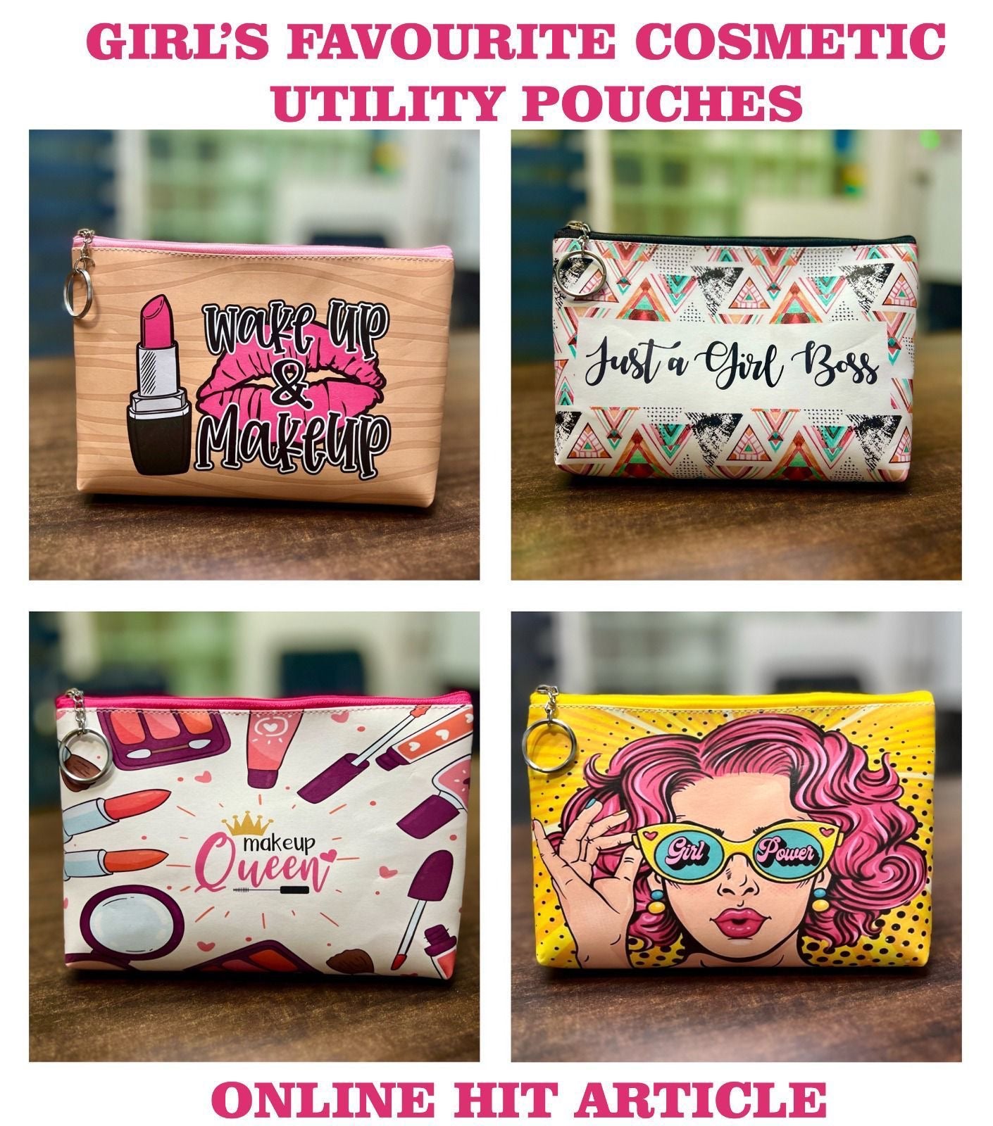 Big utility pouches