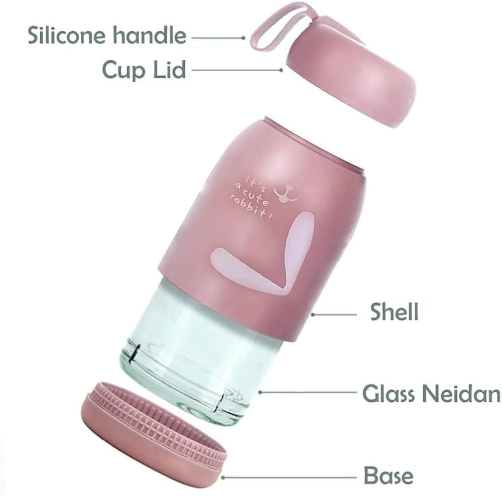 Bear Glass Bottle