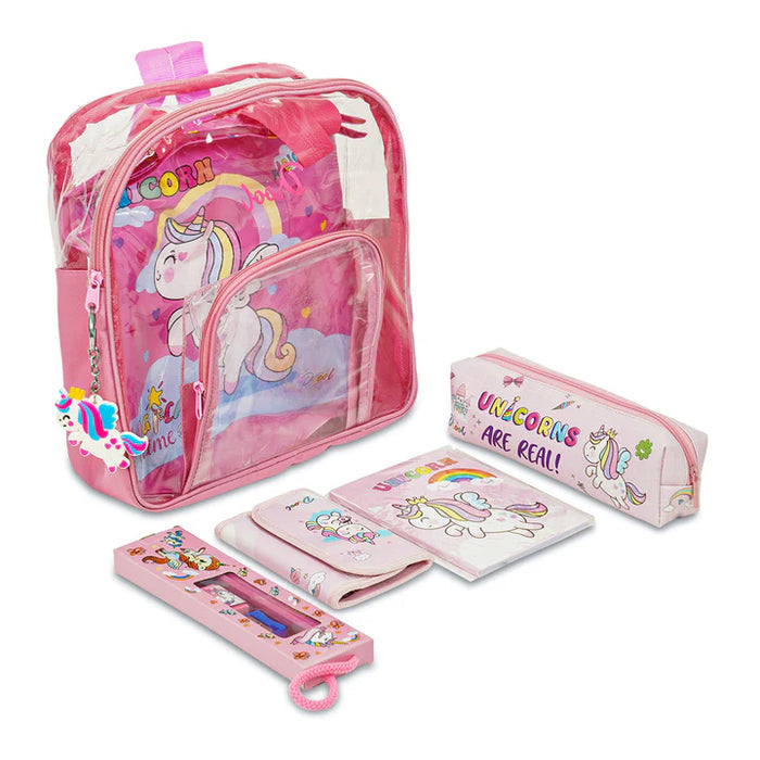 Unicorn Themes 11-in 1 Stationary Set