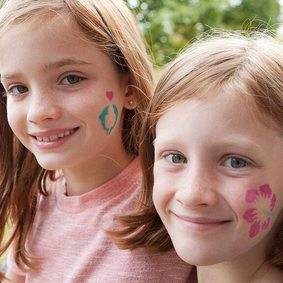 Face paint colors consisting of 6 pieces