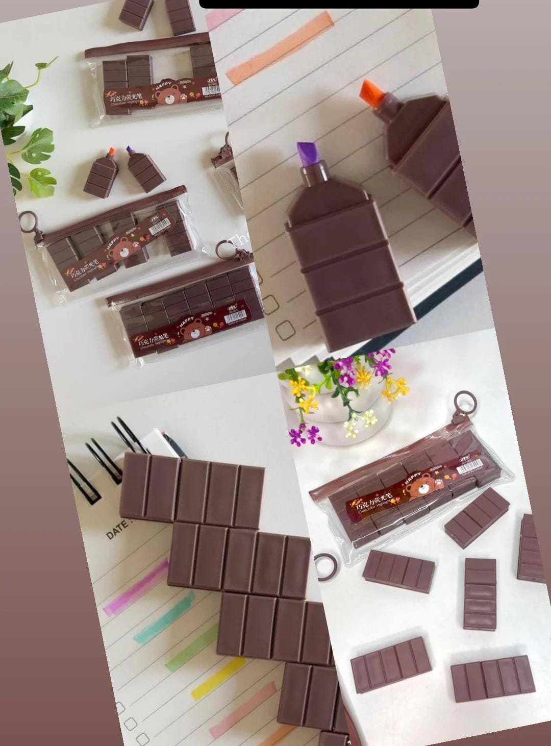 Chocolate Highlighters Set
