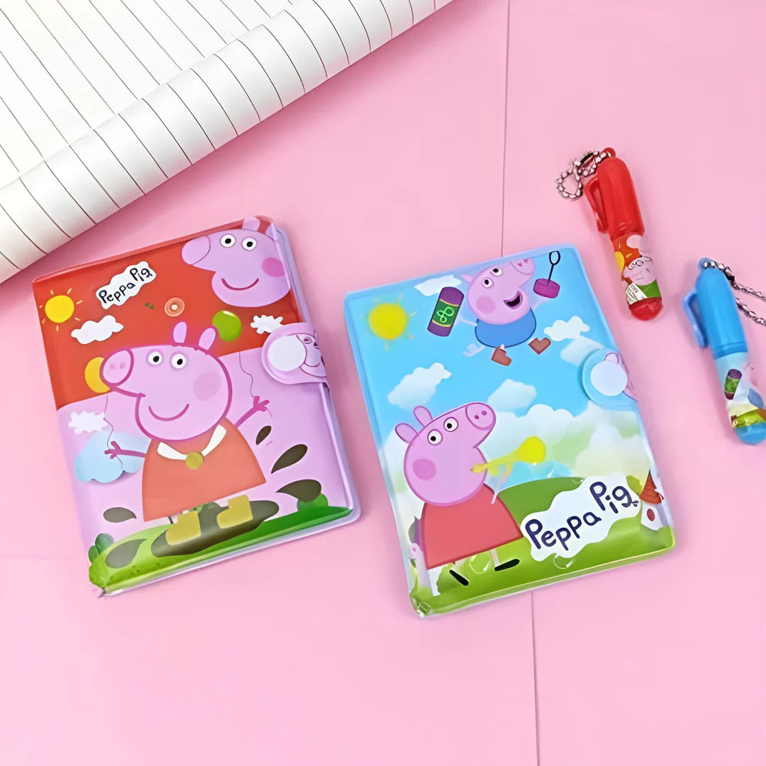 Mini Diary with Pen - Peppa Pig