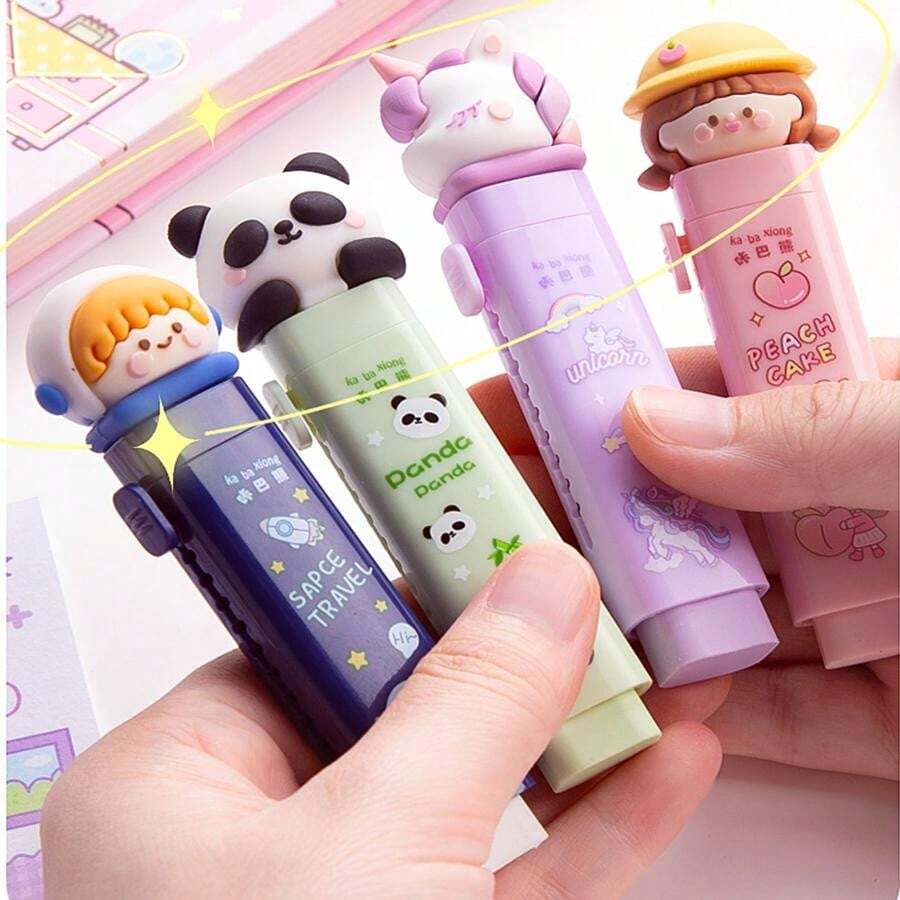 Animal Theme Retractable/ Sliding Eraser