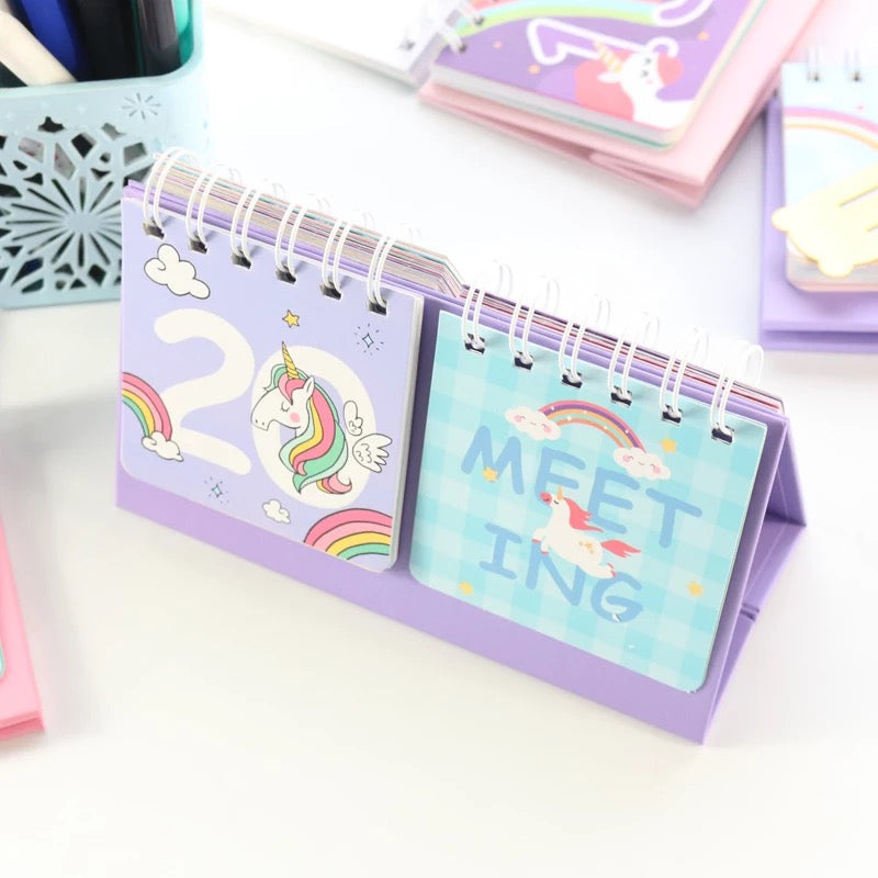 Unicorn Desk Calendar