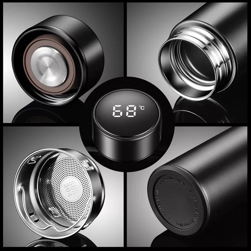 LED Temperature Display Insulated Vacuum Flask
