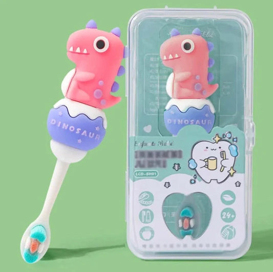 Soft-Bristled Cartoon Toothbrush