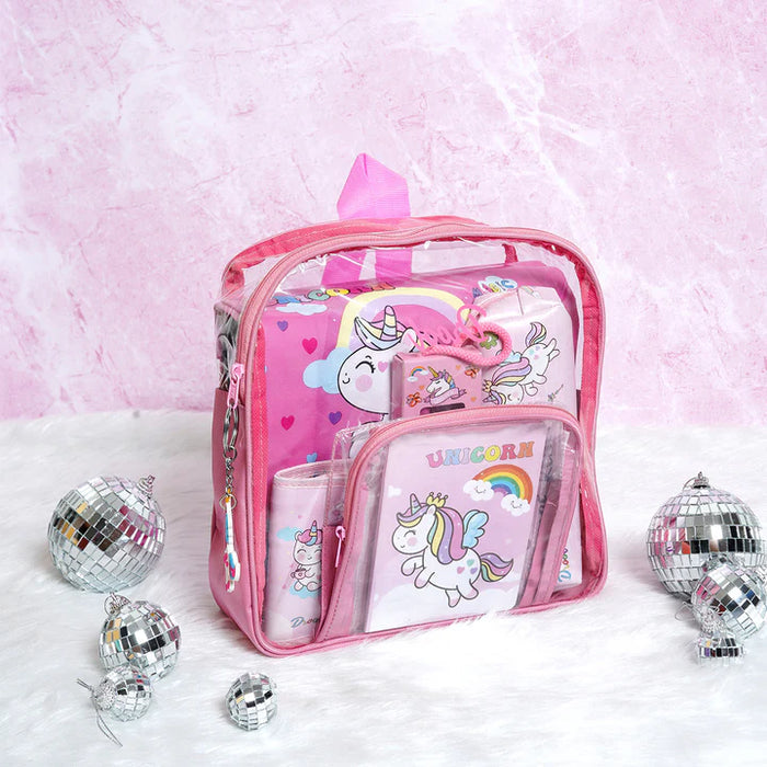 Unicorn Themes 11-in 1 Stationary Set