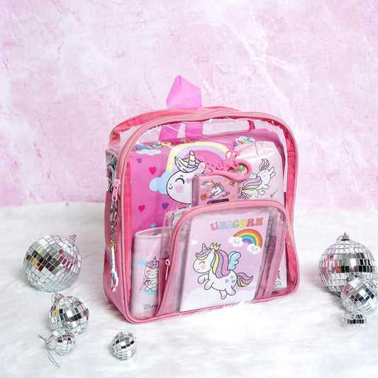 Unicorn Themes 11-in 1 Stationary Set