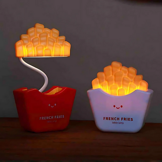 French Fries Desk Lamp With Sharpener