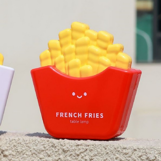 French Fries Desk Lamp With Sharpener