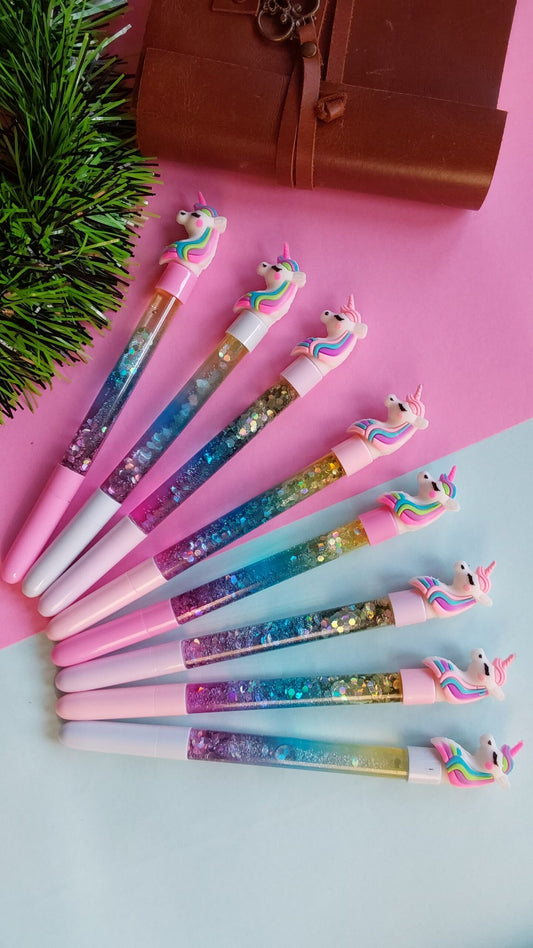 Unicorn Water Glitter Pen | Add Sparkle to Your Writing 🦄✨