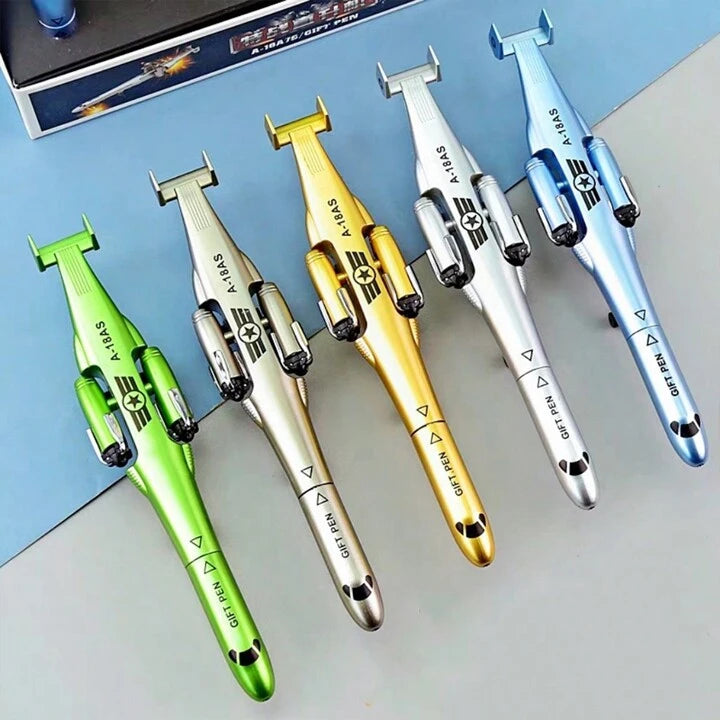 Military Helicopter Neutral Pen, Airplane/Fighter Shaped Ballpoint Pen For Boys