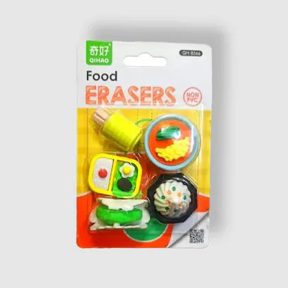 Multi Themed Eraser Set