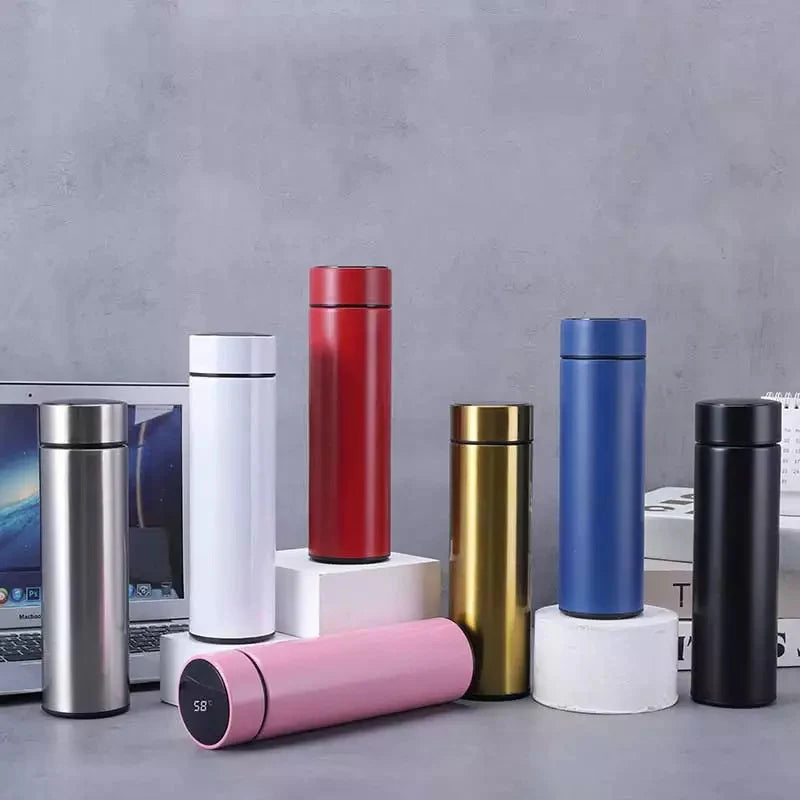 LED Temperature Display Insulated Vacuum Flask