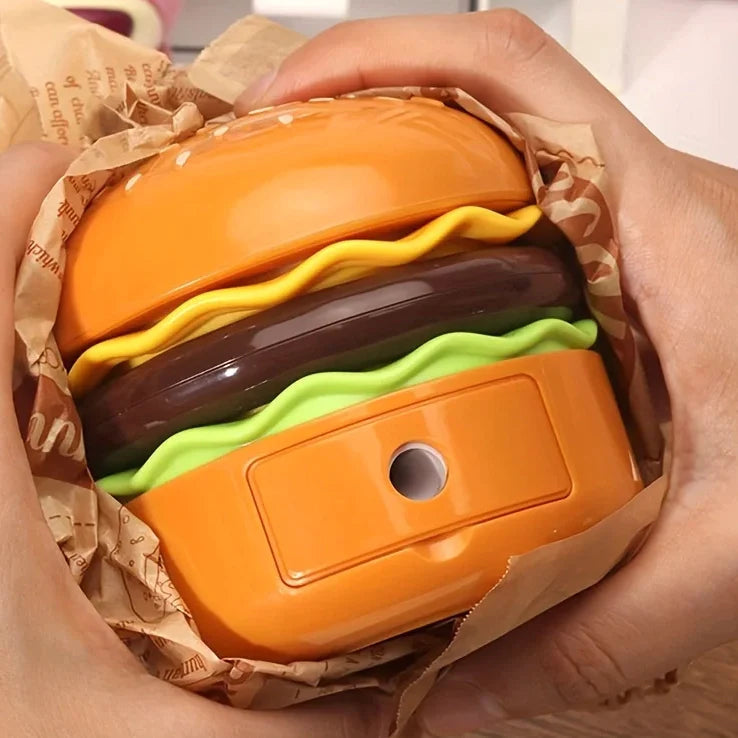 Burger LED Night Reading Lamp with Pencil Sharpener