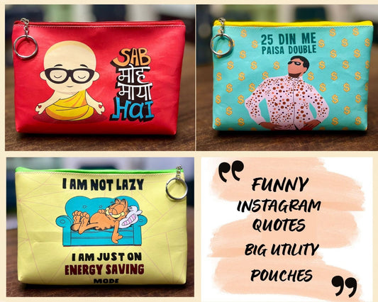 Big utility pouches