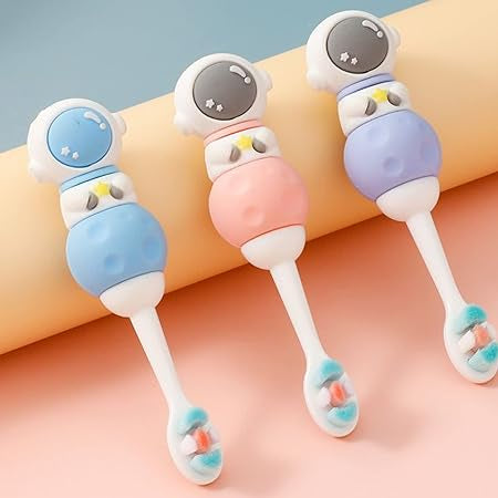 Soft-Bristled Cartoon Toothbrush