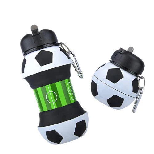 550ml Sports Theme Expandable Silicone Bottle for Kids