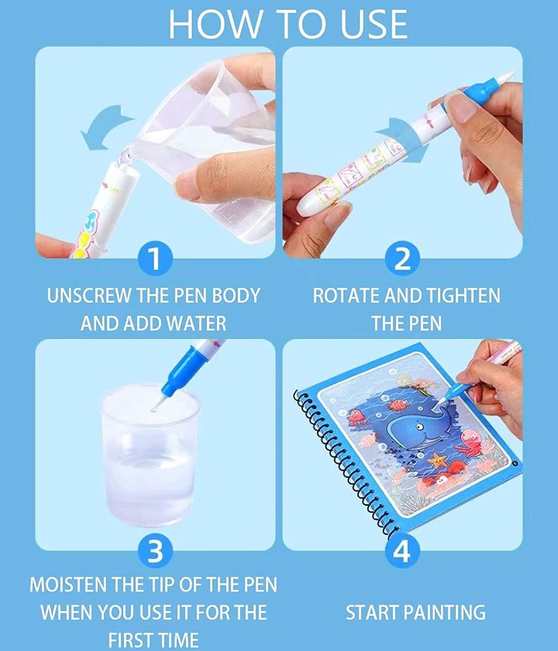 Water magic book