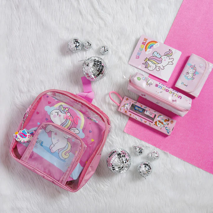 Unicorn Themes 11-in 1 Stationary Set
