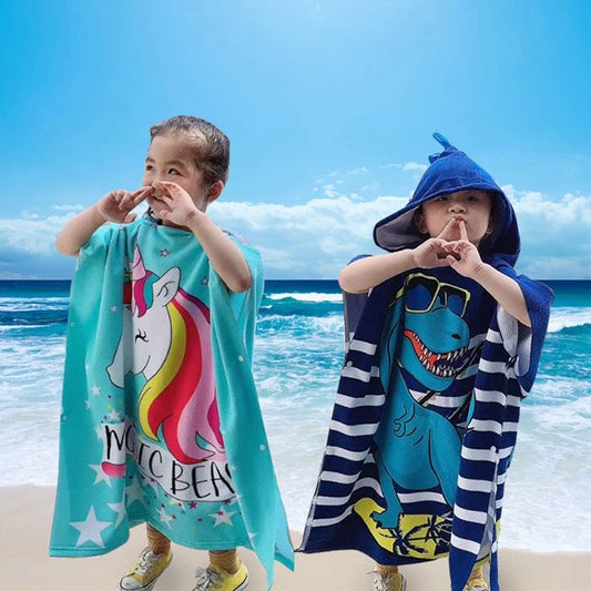 Fun and Playful - Hooded Bath Towel