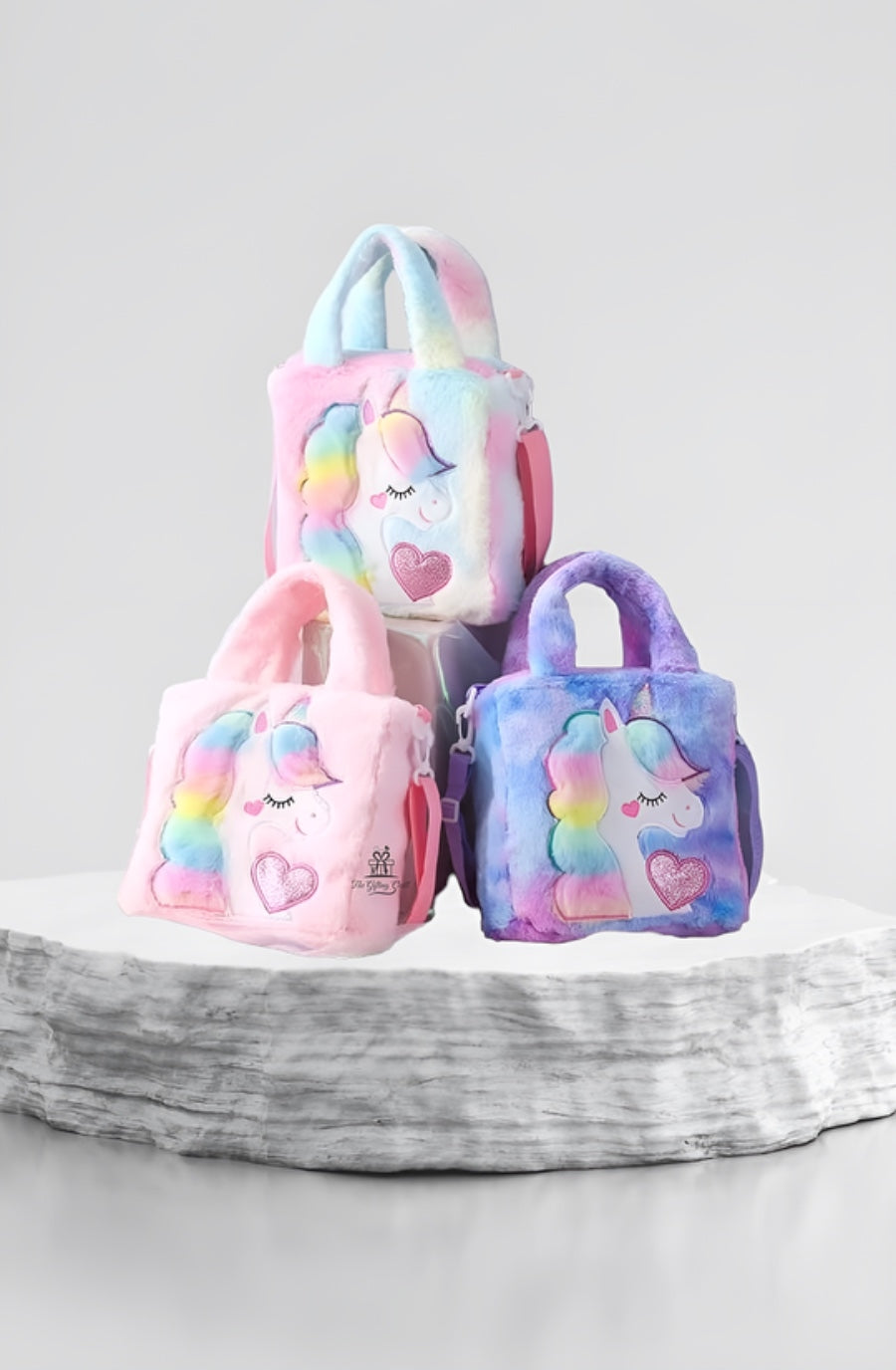 Unicorn Fur Sling Bag